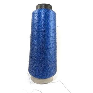 Lurex HLR 1003720 Blue Holographic Metallic Yarn Weaving & Blending Fil. 297grs